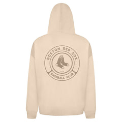 Khaki Boston Red Sox Levelwear Uphill Oversized Full-Zip Hoodie