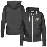 Black Toronto Blue Jays Levelwear Women's Gardinia Full-Zip Hoodie