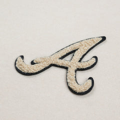 Khaki Atlanta Braves Levelwear Women's Gardinia Full-Zip Hoodie