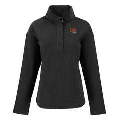 Cutter & Buck Women's Hunts Point Eco Half-Snap Sweatshirt - Cincinnati Bengals Sweatshirts