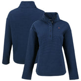 Cutter & Buck Women's Hunts Point Eco Half-Snap Sweatshirt - Denver Broncos Sweatshirts