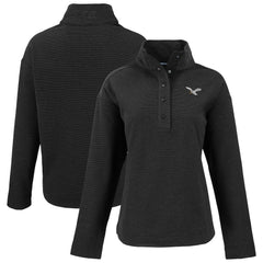 Cutter & Buck Women's Hunts Point Eco Half-Snap Sweatshirt - Philadelphia Eagles Sweatshirts