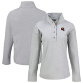 Cutter & Buck Women's Hunts Point Eco Half-Snap Sweatshirt - Washington Commanders Sweatshirts