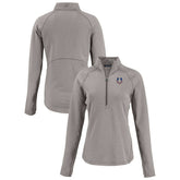 Cutter & Buck Women's Americana Peshastin Eco Fleece Recycled Tri-Blend Raglan Half-Zip Jacket - Indianapolis Colts Jackets