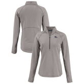 Cutter & Buck Women's Americana Peshastin Eco Fleece Recycled Tri-Blend Raglan Half-Zip Jacket - Denver Broncos Jackets