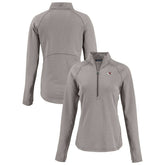Cutter & Buck Women's Peshastin Eco Fleece Recycled Tri-Blend Raglan Half-Zip Jacket - Kansas City Chiefs Jackets