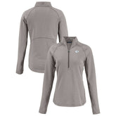 Cutter & Buck Women's Peshastin Eco Fleece Recycled Tri-Blend Raglan Half-Zip Jacket - Kansas City Chiefs Jackets