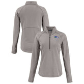 Cutter & Buck Women's Peshastin Eco Fleece Recycled Tri-Blend Raglan Half-Zip Jacket - Seattle Seahawks Jackets