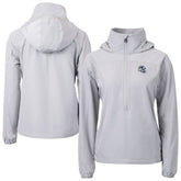Cutter & Buck Women's Charter Eco Recycled Half-Zip Hooded Anorak Jacket - Buffalo Bills Jackets