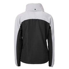 Cutter & Buck Women's Charter Eco Recycled Half-Zip Hooded Anorak Jacket - Detroit Lions Jackets