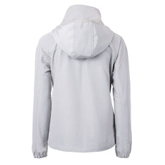 Cutter & Buck Women's Charter Eco Recycled Half-Zip Hooded Anorak Jacket - San Francisco 49ers Jackets