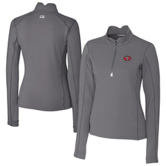 Cutter & Buck Women's Traverse Stretch Quarter-Zip Pullover Top - San Francisco 49ers Pullover