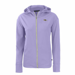 Cutter & Buck Women's Daybreak Eco Recycled Full-Zip Hoodie Jacket - Baltimore Ravens Hoodies