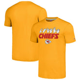 Homage Unisex The NFL ASL Collection by Love Sign American Sign Language T-Shirt - Kansas City Chiefs T-shirts