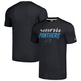 Homage Unisex The NFL ASL Collection by Love Sign American Sign Language T-Shirt - Carolina Panthers T-shirts