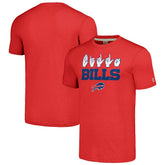 Homage Unisex The NFL ASL Collection by Love Sign American Sign Language T-Shirt - Buffalo Bills T-shirts