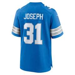 Kerby Joseph Team Game Jersey - Detroit Lions Jerseys