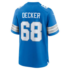 Taylor Decker Team Game Jersey - Detroit Lions Jerseys
