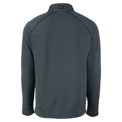 Heather Black Chicago White Sox Cutter & Buck Peshastin Eco Fleece Recycled Raglan Quarter-Zip Top