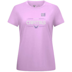 NHL Alexander Ovechkin Washington Capitals Levelwear Women's Hockey Fights Cancer Anthem Name & Number T-Shirt