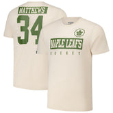 NHL Auston Matthews Toronto Maple Leafs Levelwear 2024 NHL Military Appreciation Richmond Delta Player Name & Number T-Shirt