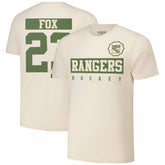 NHL Adam Fox New York Rangers Levelwear 2024 NHL Military Appreciation Richmond Delta Player Name & Number T-Shirt