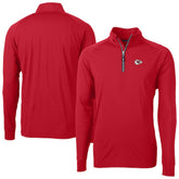 Cutter & Buck Adapt Eco DryTec Raglan Quarter-Zip Jacket - Kansas City Chiefs Jackets