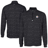 Cutter & Buck Traverse Camo Print Stretch Quarter-Zip Top - Pittsburgh Steelers Tops