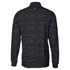 Cutter & Buck Traverse Camo Print Stretch Quarter-Zip Top - Minnesota Vikings Tops