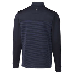 Cutter & Buck Traverse Stripe Stretch DryTec Quarter-Zip Top - Seattle Seahawks Tops