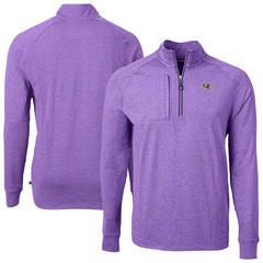 Cutter & Buck Adapt Eco Raglan Quarter-Zip Jacket - Baltimore Ravens Jackets