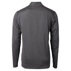 Cutter & Buck Virtue Eco Pique Micro Stripe Quarter-Zip Jacket - Baltimore Ravens Jackets