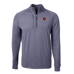Cutter & Buck Big & Tall Adapt Eco Raglan Quarter-Zip Jacket - Chicago Bears Jackets
