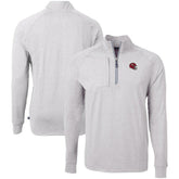 Cutter & Buck Big & Tall Adapt Eco Raglan Quarter-Zip Jacket - Kansas City Chiefs Jackets