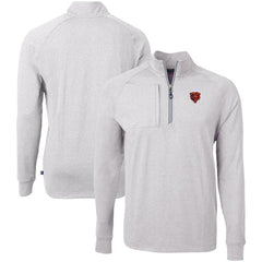 Cutter & Buck Big & Tall Adapt Eco Raglan Quarter-Zip Jacket - Chicago Bears Jackets