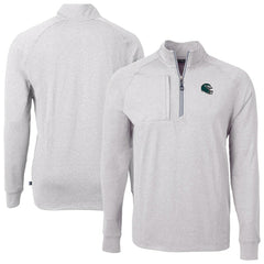 Cutter & Buck Big & Tall Adapt Eco Raglan Quarter-Zip Jacket - Philadelphia Eagles Jackets