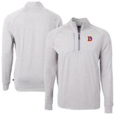 Cutter & Buck Big & Tall Adapt Eco Raglan Quarter-Zip Jacket - Denver Broncos Jackets