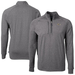 Cutter & Buck Big & Tall Adapt Eco Raglan Quarter-Zip Jacket - Baltimore Ravens Jackets