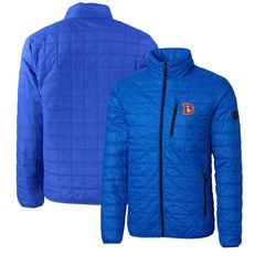 Cutter & Buck Big & Tall Rainier PrimaLoft Eco Insulated Full-Zip Puffer Jacket - Denver Broncos Jackets