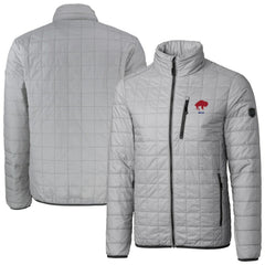 Cutter & Buck Big & Tall Rainier PrimaLoft Eco Insulated Full-Zip Puffer Jacket - Buffalo Bills Jackets