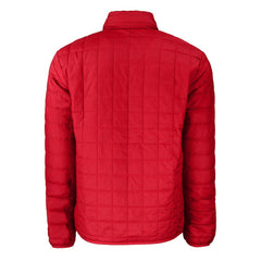 Cutter & Buck Big & Tall Rainier PrimaLoft Eco Insulated Full-Zip Hoodie Puffer Jacket - Buffalo Bills Hoodies
