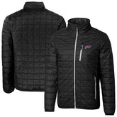 Cutter & Buck Big & Tall Rainier PrimaLoft Eco Insulated Full-Zip Hoodie Puffer Jacket - Buffalo Bills Hoodies