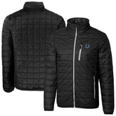 Cutter & Buck Big & Tall Rainier PrimaLoft Eco Insulated Full-Zip Hoodie Puffer Jacket - Indianapolis Colts Hoodies