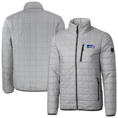 Cutter & Buck Big & Tall Rainier PrimaLoft Eco Insulated Full-Zip Puffer Jacket - Seattle Seahawks Jackets