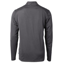 Cutter & Buck Big & Tall Virtue Eco Pique Micro Stripe Tri-Blend Quarter-Zip Jacket - Minnesota Vikings Jackets