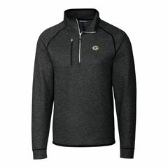 Cutter & Buck Big & Tall Mainsail Sweater-Knit Half-Zip Jacket - Green Bay Packers Jackets