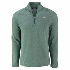 Cutter & Buck Peshastin Eco Fleece Recycled Half-Zip Top - New York Jets Tops