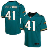 Josh Hines-Allen Youth Alternate 2 Prowler Throwback Game Jersey - Jacksonville Jaguars Jerseys