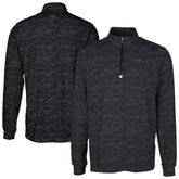 Cutter & Buck Big & Tall Traverse Eco Camo Tri-Blend DryTec Quarter-Zip Jacket - Carolina Panthers Jackets