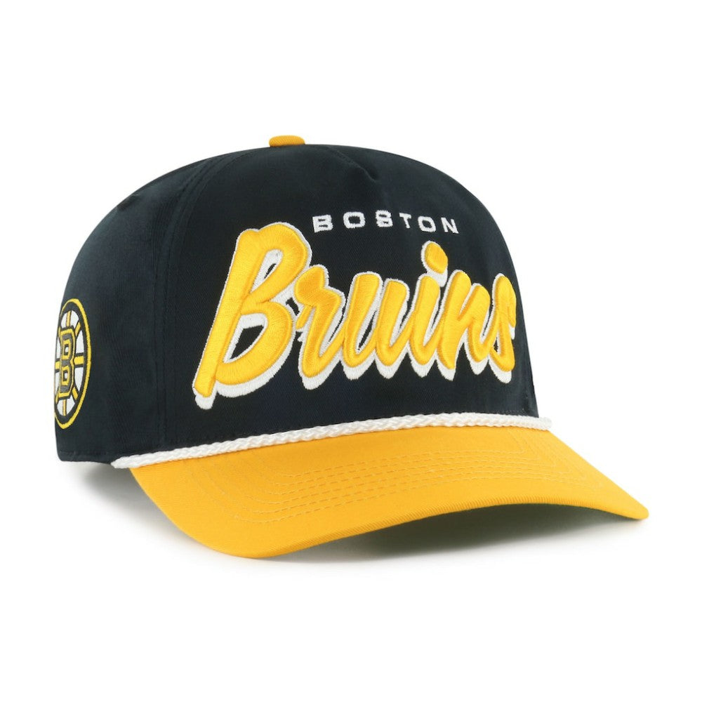 NHL Boston Bruins '47 Dropshadow Rope Hitch Adjustable Hat